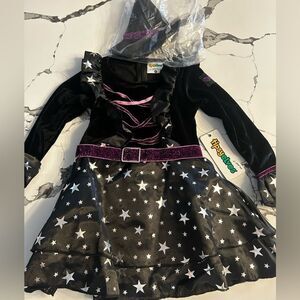 Tipsy Elves Starry Witch Costume - Black and Purple